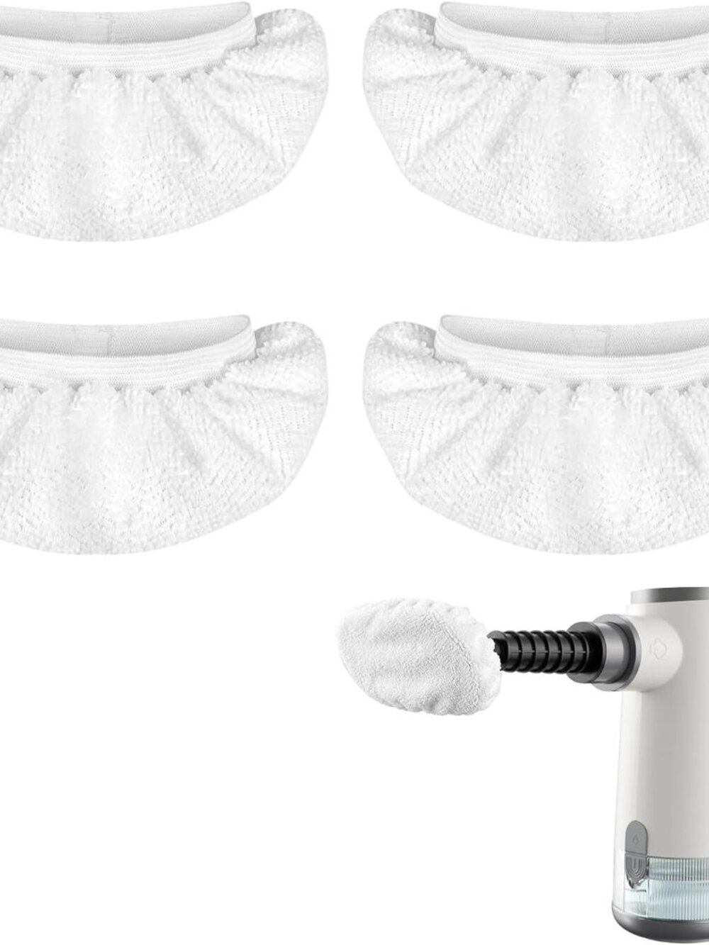 Brand new  4 Pack Reusable Steam Cleaner Pads Microfiber Cloths Universal Fit